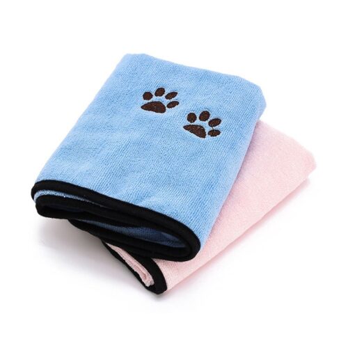 Pet Bath Towels Soft Absorbent Bulk Packs