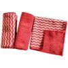 Dual-Color Microfiber Towels Wholesale Packs