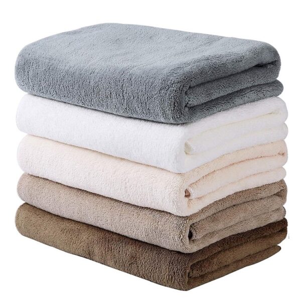 Bath Coral Fleece Towels for Hotels Bulk