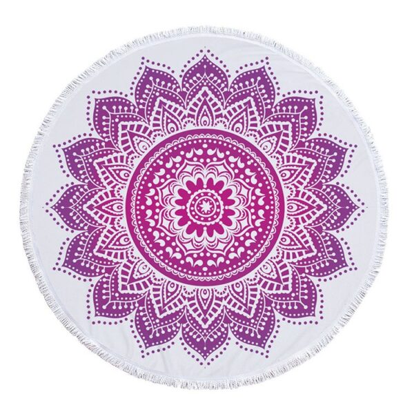 Round Microfiber Beach Towels Custom Design Round Microfiber Beach Towels Custom Design