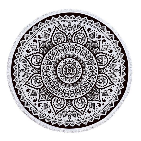 Round Microfiber Beach Towels Custom Design Round Microfiber Beach Towels Custom Design