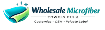 Wholesale Microfiber Towels Bulk LOGO